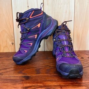 Salomon X-Ultra 3 Mid GTX Ortholite Lace Up Women’s Hiking Boots